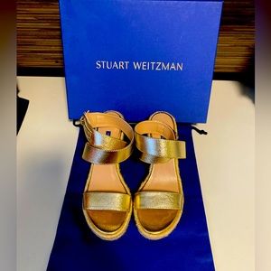 Stuart Weitzman espadrille Sandals size 7.5